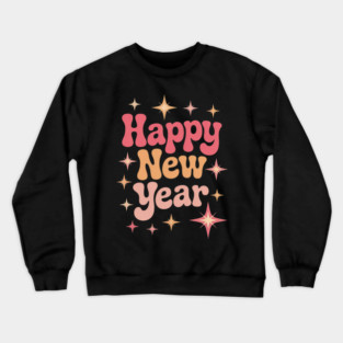 Happy-New-Year Crewneck Sweatshirt