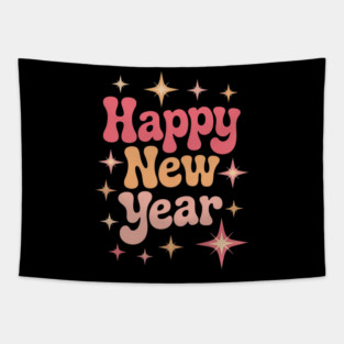 Happy-New-Year Tapestry