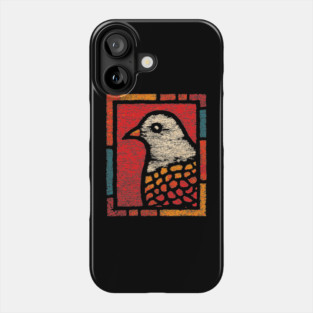 Peace Dove Illustration – Simple Bird Art Design Phone Case
