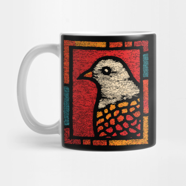 Peace Dove Illustration – Simple Bird Art Design by TuncGK