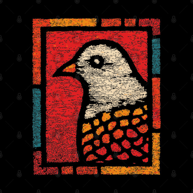 Peace Dove Illustration – Simple Bird Art Design by TuncGK