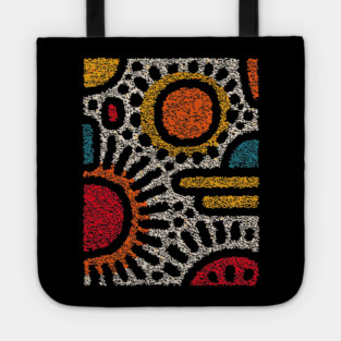 Geometric Abstract Pattern – Modern Shapes Design Tote