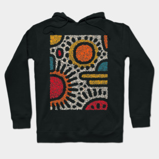Geometric Abstract Pattern – Modern Shapes Design Hoodie