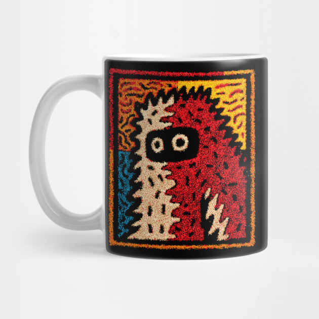 Hairy Monster Illustration – Monster Art Design by TuncGK