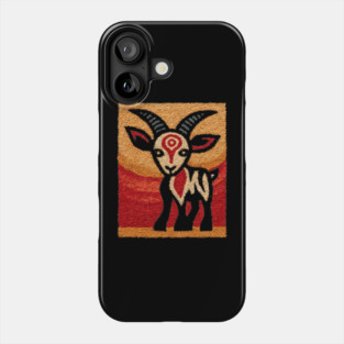 Ibex Mountain Goat Design – Alpine Wildlife Art Phone Case