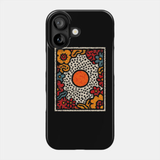 Organics Abstract Shapes – Boho Earthy Art Design Phone Case
