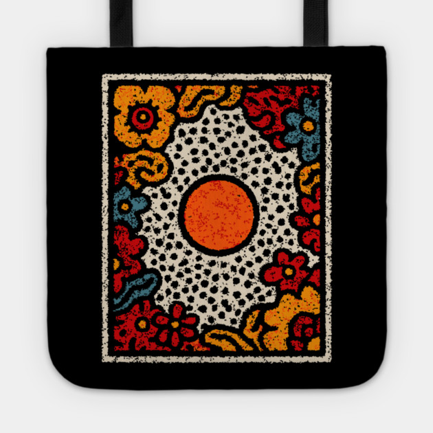 Organics Abstract Shapes – Boho Earthy Art Design Tote by TuncGK