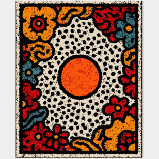 Organics Abstract Shapes – Boho Earthy Art Design Posters and Art