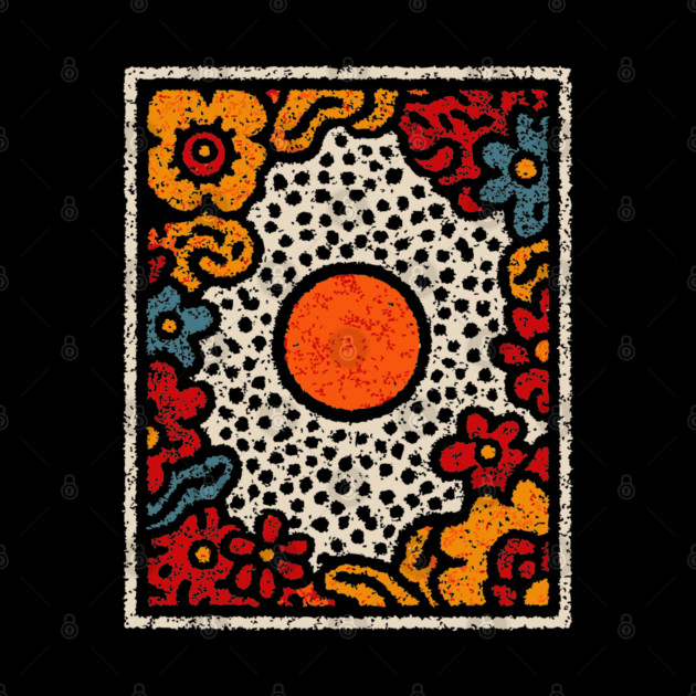 Organics Abstract Shapes – Boho Earthy Art Design by TuncGK