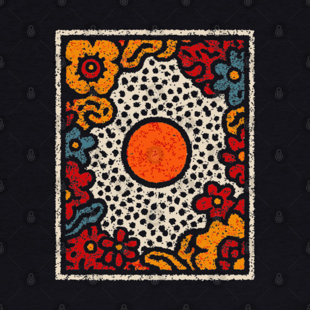 Organics Abstract Shapes – Boho Earthy Art Design by TuncGK