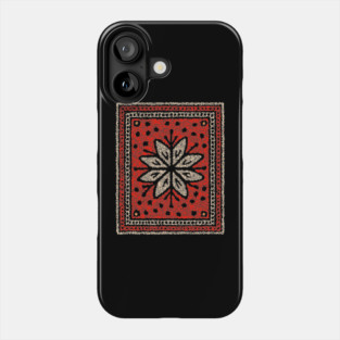 Snow Talisman Symbol – Winter & Nordic Art Design Phone Case