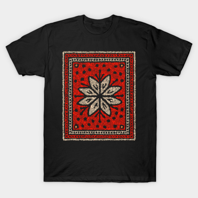 Snow Talisman Symbol – Winter & Nordic Art Design T-Shirt by TuncGK