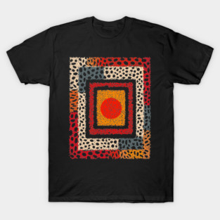 Sponge Abstract Texture – Modern Pattern Print T-Shirt