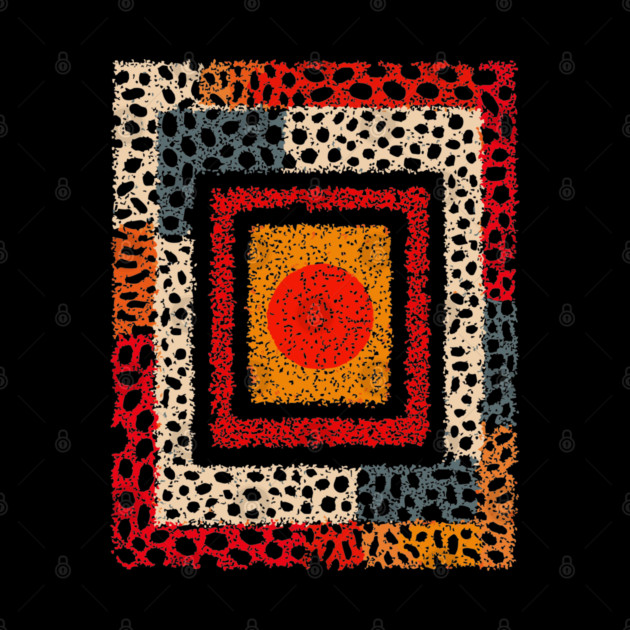 Sponge Abstract Texture – Modern Pattern Print by TuncGK