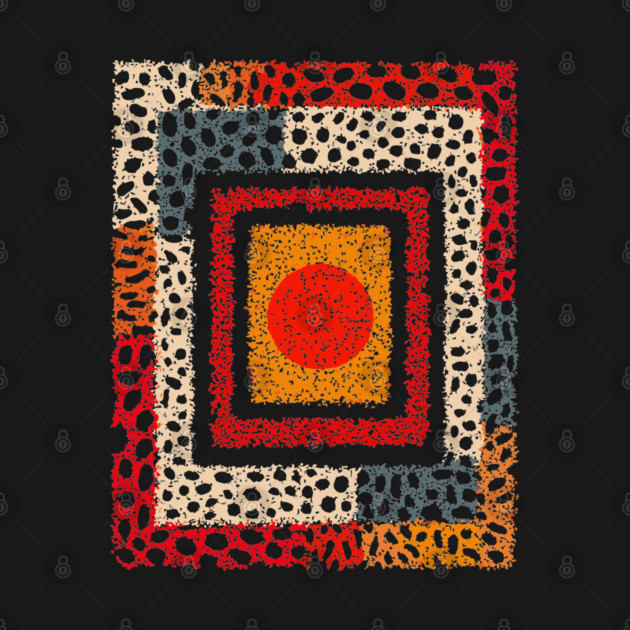 Sponge Abstract Texture – Modern Pattern Print by TuncGK