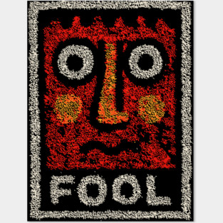 Tarot Fool Card Artwork – Occult Tarot Illustration Posters and Art