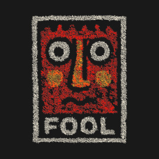 Tarot Fool Card Artwork – Occult Tarot Illustration T-Shirt