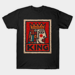 Tarot King Card Design – Royal Occult Art T-Shirt