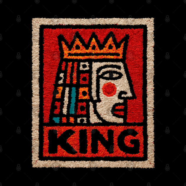 Tarot King Card Design – Royal Occult Art by TuncGK