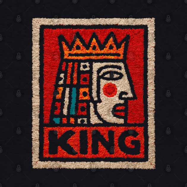 Tarot King Card Design – Royal Occult Art by TuncGK