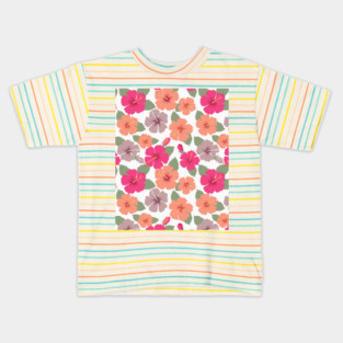 Hibiscus Pink Kids T-Shirt
