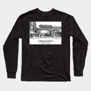 Chinatown - Victoria BC Long Sleeve T-Shirt