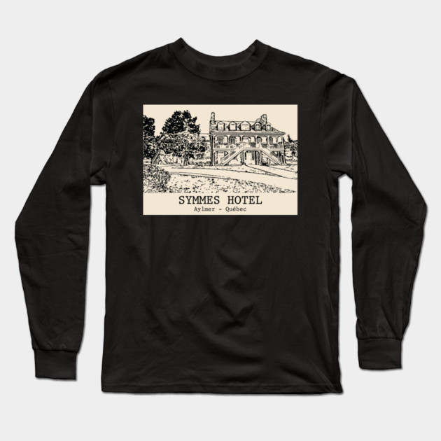 Symmes Hotel - Aylmer QC Long Sleeve T-Shirt by Lakeric