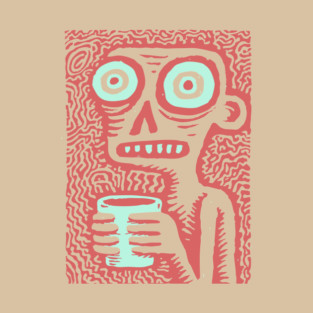 Caffeine Addict Zombie Coffee Break T-Shirt