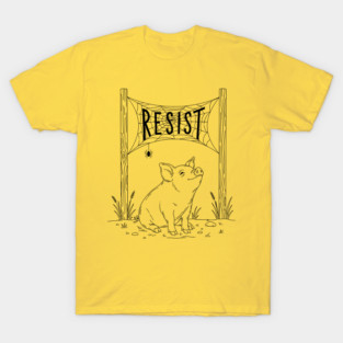 Charlotte says RESIST T-Shirt