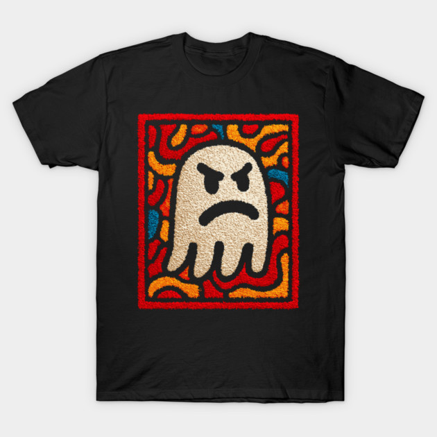 Angry Little Ghost | Halloween for Kids T-Shirt by TuncGK