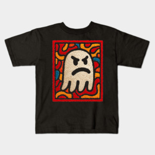 Angry Little Ghost | Halloween for Kids Kids T-Shirt
