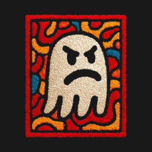 Angry Little Ghost | Halloween for Kids T-Shirt