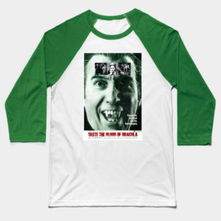 Taste the Blood of Dracula (1970) Baseball T-Shirt
