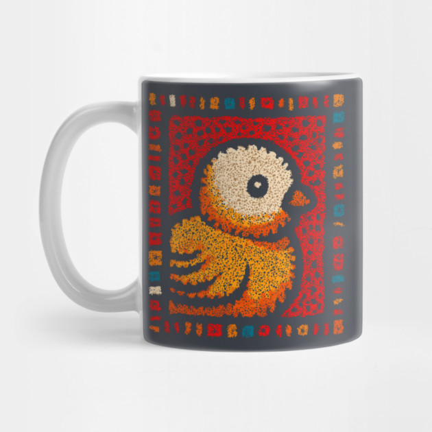 Chirpy Baby Chick | Geometric Pop Art by TuncGK