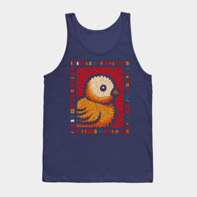 Chirpy Baby Chick | Geometric Pop Art Tank Top by TuncGK