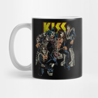 KISS (Vintage Comic Distressed) Mug