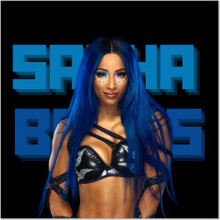 sasha banks Posters and Art