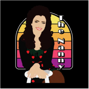 The Nanny Retro Pop Art Posters and Art