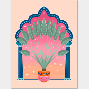 Moroccan Oasis Posters and Art