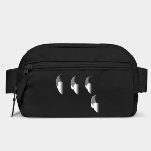 Beatles Faces Album Silhouette Small Chest Variant Bag