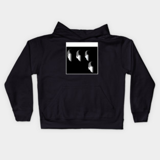 Beatles Faces Album Silhouette Kids Hoodie