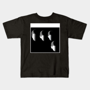 Beatles Faces Album Silhouette Kids T-Shirt