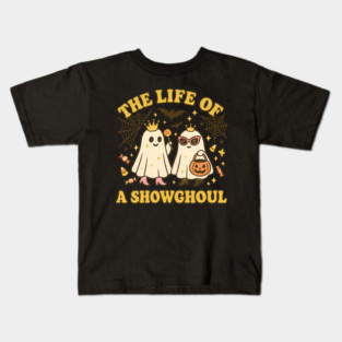 The Life of a Showghoul Cute Glam Ghosts Kids T-Shirt