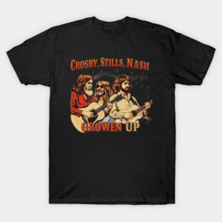 Crosby Stills Nash T-Shirts for Sale | TeePublic
