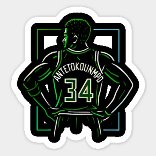 Milwaukee basketball Sticker