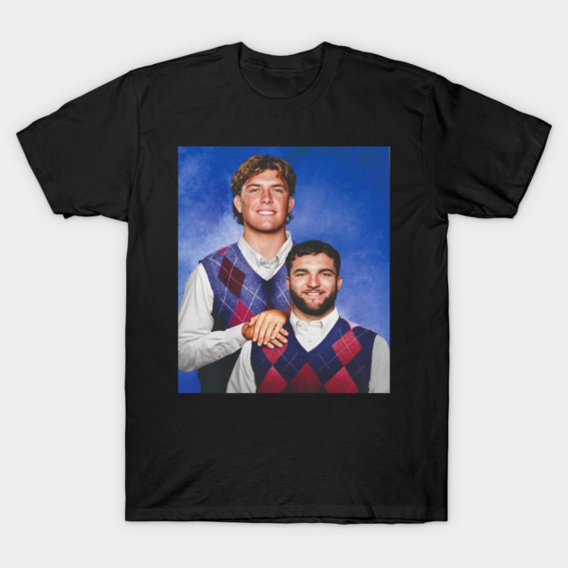 Vintage New York Football Jaxson Dart, Cam Skattebo Step Brothers T-Shirt