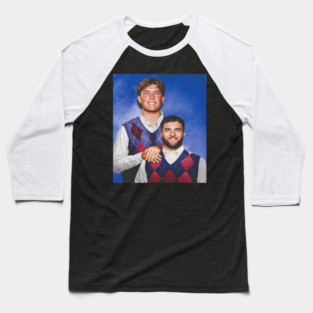 Vintage New York Football Jaxson Dart, Cam Skattebo Step Brothers Baseball T-Shirt