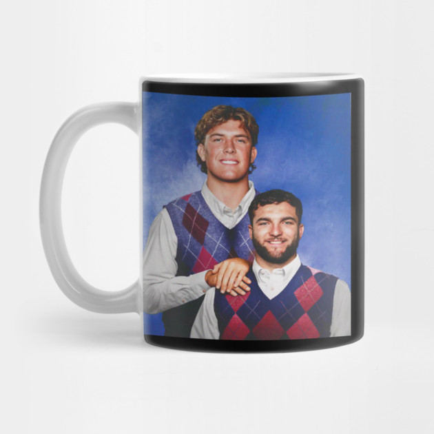 Vintage New York Football Jaxson Dart, Cam Skattebo Step Brothers by Ayas_World