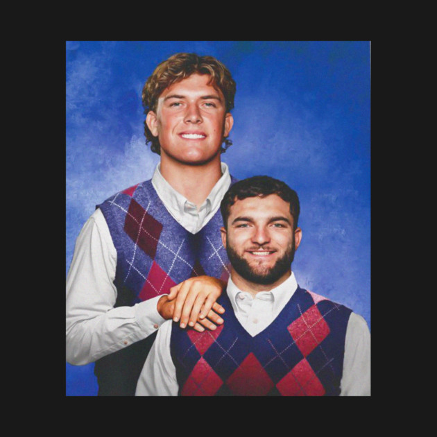 Vintage New York Football Jaxson Dart, Cam Skattebo Step Brothers T-Shirt