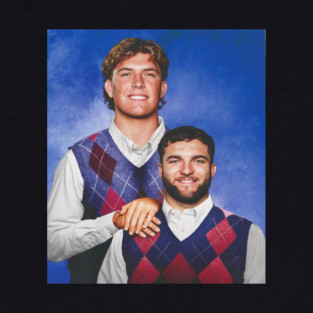 Vintage New York Football Jaxson Dart, Cam Skattebo Step Brothers Baseball T-Shirt